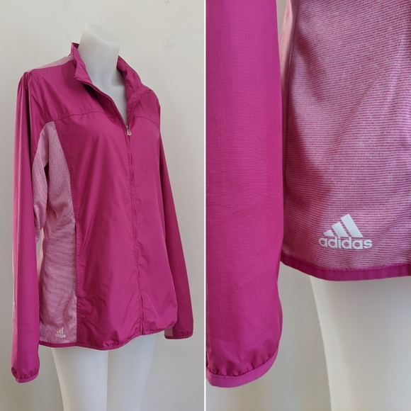 ADIDAS Women's ClimaProof Golf Jacket, L - Picture 3 of 5